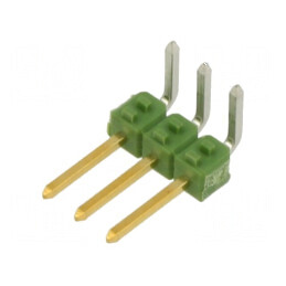 Conector AMPMODU MOD II tată cu 3 pini THT pentru şiruri pini | Electronic-mag.ro | Componente Electronice
