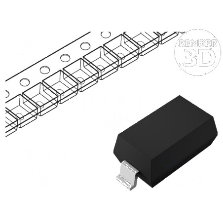 Driver stabilizator de curent LED SOD123 15mA pentru iluminat - IC Ch: 1 | Electronic-mag.ro | Componente Electronice