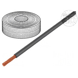 Cablu electric LifY 1x0,1mm2 cu litat de cupru PVC gri 300V -15÷80°C Clasa 6 | Electronic-mag.ro | Componente Electronice
