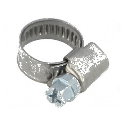Colier cu şurub de strângere 9mm, Crimpare 10-16mm, D W2 | Electronic-mag.ro | Componente Electronice