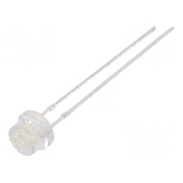 LED UV 100° 20mA 114mW 360-370nm 3-3,8VDC THT - Lumină ultravioletă pentru aplicații diverse | Electronic-mag.ro | Componente Electronice