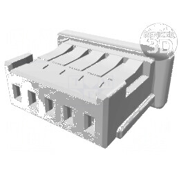 Conector cablu-placă mufă mamă Pico-Clasp 1mm PIN 5 - pentru conexiuni electrice stabile | Electronic-mag.ro | Componente Electronice