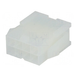 Conector cablu-cablu Mini-Fit Jr 4,2mm PIN 8 mufă tată | Electronic-mag.ro | Componente Electronice