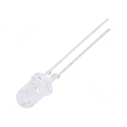 LED 5mm verde 15° convex 2 2,8-3,6VDC - iluminare eficientă | Electronic-mag.ro | Componente Electronice