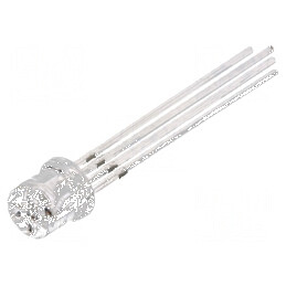 LED 5mm RGB 140° Plat cu Număr Termic 4 și Raster de 2,54mm | Electronic-mag.ro | Componente Electronice