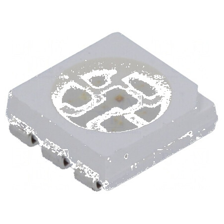 Banda LED SMD 5060 PLCC6 RGB 5x5x1,5mm 120° 20mA - Iluminare decorativă flexibilă | Electronic-mag.ro | Componente Electronice