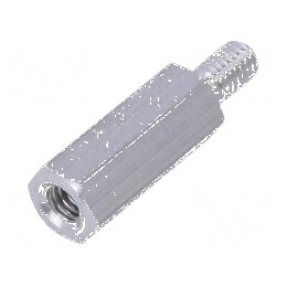 Piuliţă distanţieră filetată 18mm M4 pentru prindere sigură | Electronic-mag.ro | Componente Electronice