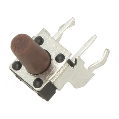 Microîntrerupător TACT SPST-NO 0,05A/12VDC THT 0,98N, Pozitie 2 | Electronic-mag.ro | Componente Electronice