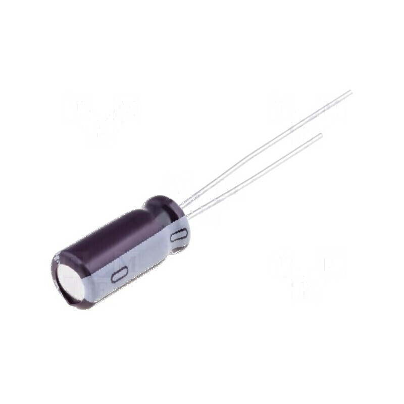 Condensator electrolitic low ESR THT 470uF 25VDC Ø10x16mm pentru aplicații electronice | Electronic-mag.ro | Componente Electronice