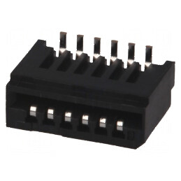 Conector FFC/FPC vertical PIN 6 Non-ZIF SMT 0,5A 25-85°C | Electronic-mag.ro | Componente Electronice