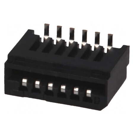Conector FFC/FPC vertical PIN 6 Non-ZIF SMT 0,5A 25-85°C | Electronic-mag.ro | Componente Electronice