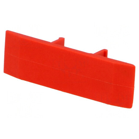 Protecție roșie din poliamidă, lățime 10mm, rezistență temperatură -25÷120°C, standard UL94V-0 | Electronic-mag.ro | Componente Electronice