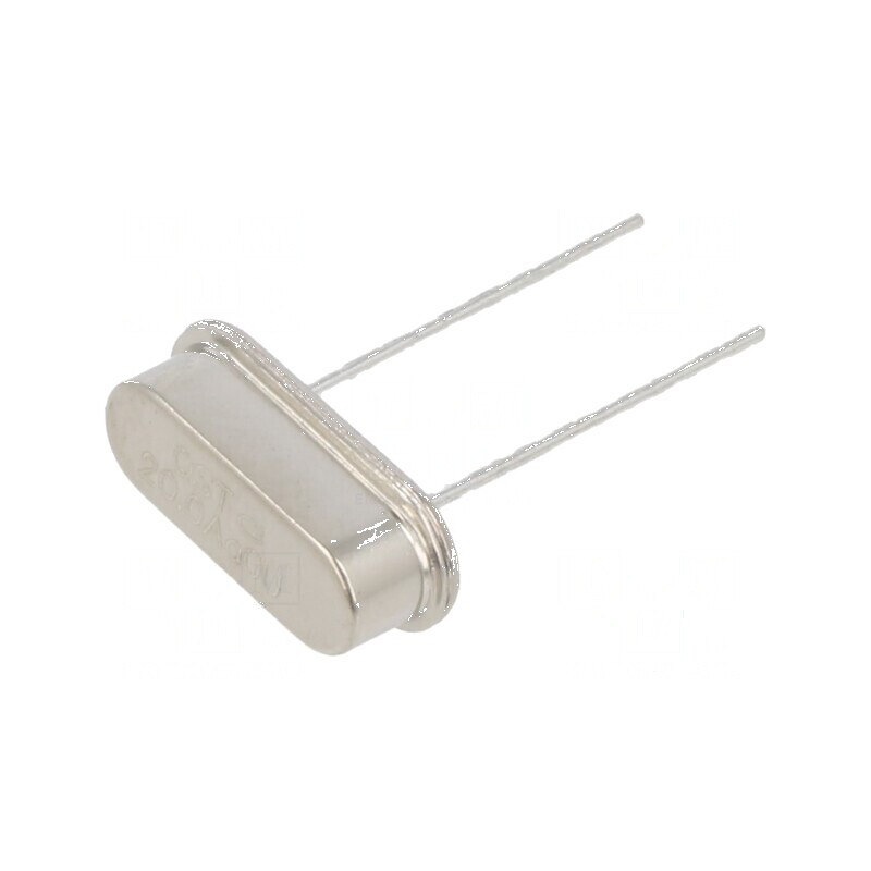 Rezonator de cuarț 20MHz ±30ppm 18pF THT 11,5x5x3,68mm - Componentă electronică pentru circuite | Electronic-mag.ro | Componente Electronice