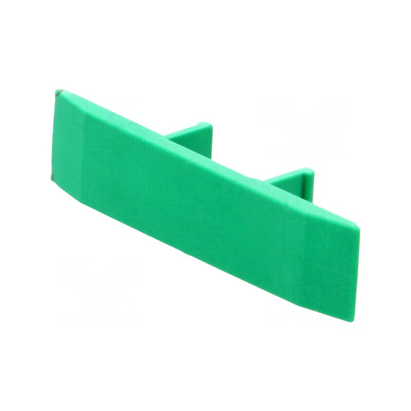 Protecție verde din poliamidă, lățime 8,2mm, rezistentă la temperaturi între -25 și 120°C, standard UL94V-0 | Electronic-mag.ro | Componente Electronice