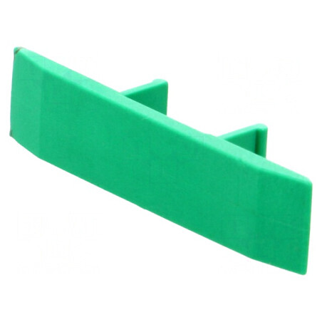 Protecție verde din poliamidă, lățime 8,2mm, rezistentă la temperaturi între -25 și 120°C, standard UL94V-0 | Electronic-mag.ro | Componente Electronice