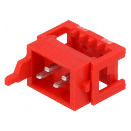 Mufă tată Micro-MaTch PIN: 4 IDC pentru cablu-bandă 2x2 | Electronic-mag.ro | Componente Electronice