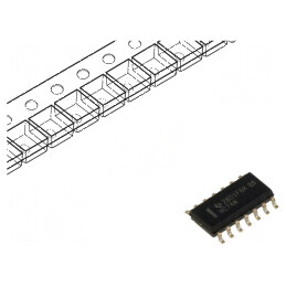 Flip-flop digital D, 2 canale, SMD SO14, HC | Electronic-mag.ro | Componente Electronice