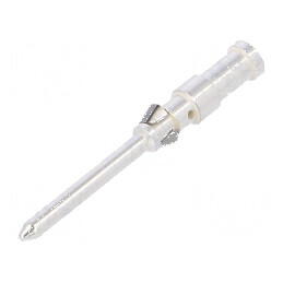 Pin tată aliaj cupru argintat 1mm2 18AWG CD crimpat 10A pentru conexiuni electrice | Electronic-mag.ro | Componente Electronice