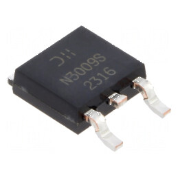 Tranzistor N-MOSFET unipolar 30V 16A TO252 - Putere 3,4W, Curent maxim 100A | Electronic-mag.ro | Componente Electronice