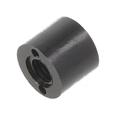 Manşon distanţier cilindric din poliamidă M3 - Lungime 5mm, Diametru exterior 6mm | Electronic-mag.ro | Componente Electronice