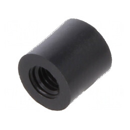 Manşon distanţier cilindric poliamidă M3 6mm lungime Øext 6mm | Electronic-mag.ro | Componente Electronice