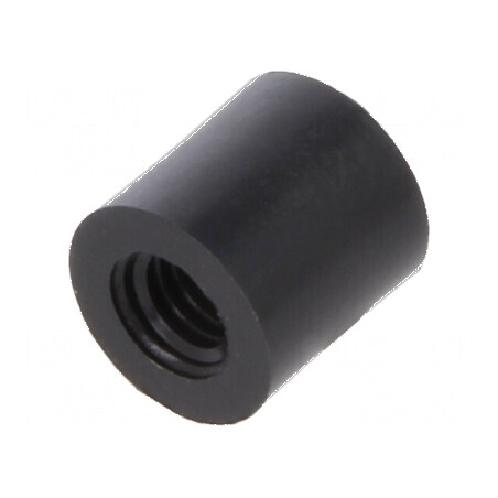 Manşon distanţier cilindric poliamidă M3 6mm lungime Øext 6mm | Electronic-mag.ro | Componente Electronice