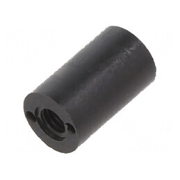 Manşon distanţier cilindric poliamidă M3 - Lungime 10mm, Diametru exterior 6mm | Electronic-mag.ro | Componente Electronice