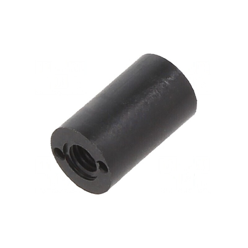 Manşon distanţier cilindric poliamidă M3 - Lungime 10mm, Diametru exterior 6mm | Electronic-mag.ro | Componente Electronice