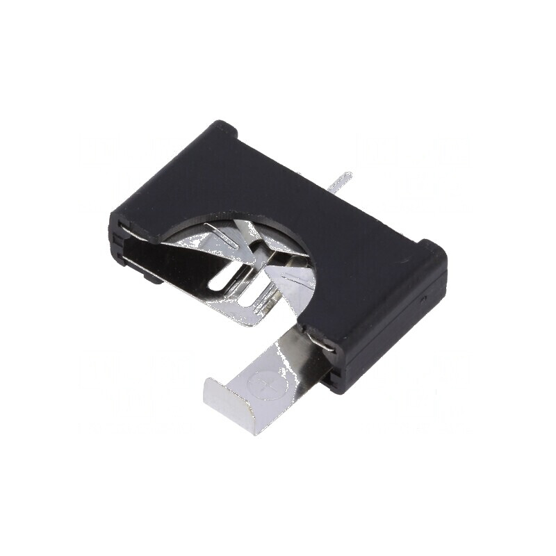 Soclu baterie CR2032 vertical THT 21,43mm negru | Electronic-mag.ro | Componente Electronice Soclu baterie CR2032 vertical THT 21,43mm negru | Electronic-mag.ro | Componente Electronice