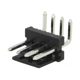 Conector cablu-placă soclu tată PIN 4 3,96mm THT MAS-CON - Componentă electronică profesională | Electronic-mag.ro | Componente Electronice