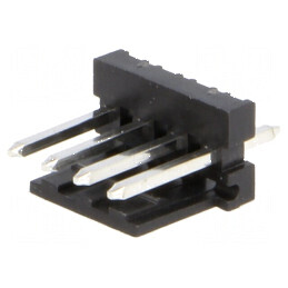 Conector cablu-placă soclu tată PIN 4, 3,96mm THT MAS-CON - Componentă electronică de calitate | Electronic-mag.ro | Componente Electronice