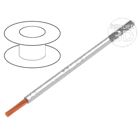 Cablu MXC CROSSLINKED 1000 litat 0,75mm2 LSZH gri Clasa 5 pentru rețele de date | Electronic-mag.ro | Componente Electronice