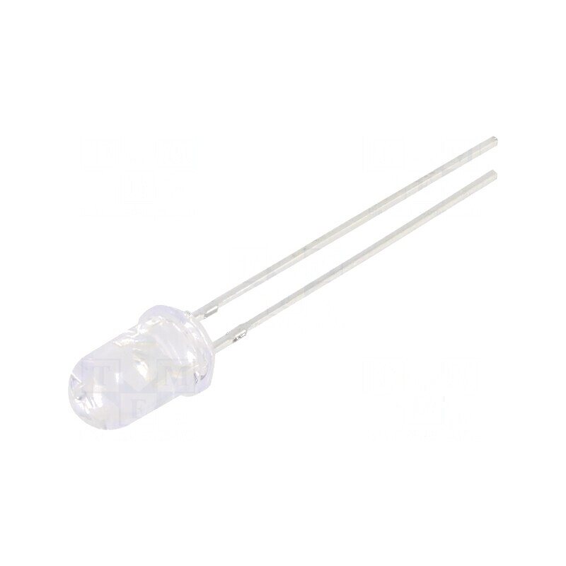 LED UV 30° 20mA 114mW λd: 370-380nm 3-3,8VDC THT cu Nr. termic 2 | Electronic-mag.ro | Componente Electronice