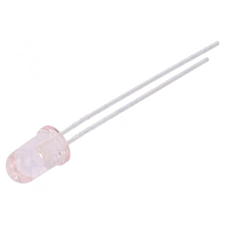 LED 5mm portocalie 138÷300mcd 15° cu parte frontală convexă | Electronic-mag.ro | Componente Electronice