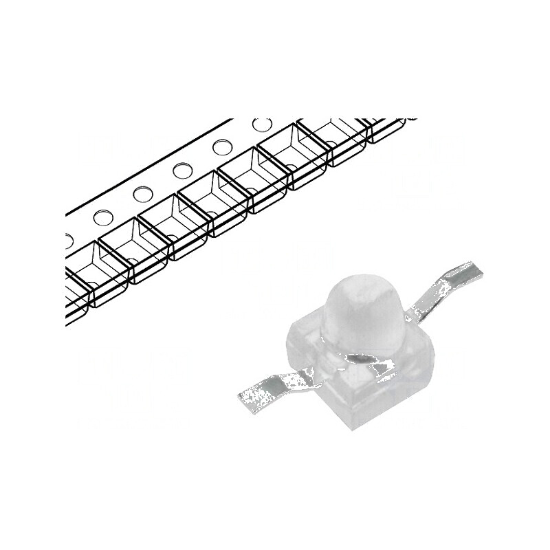 LED SMD Gull wing roșie 1500÷2400mcd 2,21x2,92x2,21mm 20° pentru iluminat și semnalizare | Electronic-mag.ro | Componente Electronice LED SMD Gull wing roșie 1500÷2400mcd 2,21x2,92x2,21mm 20° pentru iluminat și semnalizare | Electronic-mag.ro | Componente Electronice