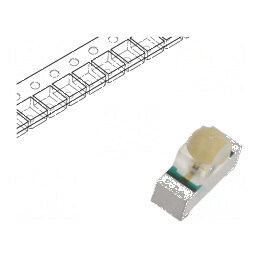 Emiţător IR 940nm transparent 28mW 9° SMD - Dimensiuni 3,2x2,51x1,2mm | Electronic-mag.ro | Componente Electronice