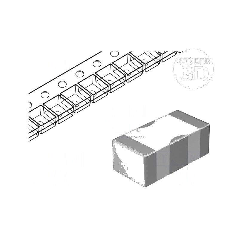 Filtru anti-interferenţe SMD 1206 5mΩ 6A 100VDC ±20% 1uF | Electronic-mag.ro | Componente Electronice