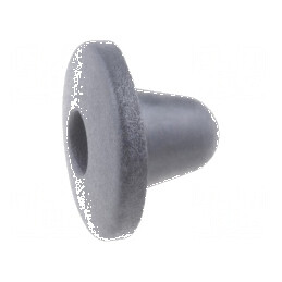 Picioruş silicon pentru montare rapidă Ø 12mm H 9,5mm | Electronic-mag.ro | Componente Electronice