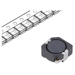 Inductor SMD 15uH 2,83A 41mΩ ±20% 10,3x10,4x5mm | Electronic-mag.ro | Componente Electronice