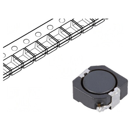 Inductor SMD 15uH 2,83A 41mΩ ±20% 10,3x10,4x5mm | Electronic-mag.ro | Componente Electronice