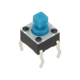 Microîntrerupător TACT SPST-NO 0,05A/12VDC THT 1,57N - Pozitie 2 | Electronic-mag.ro | Componente Electronice