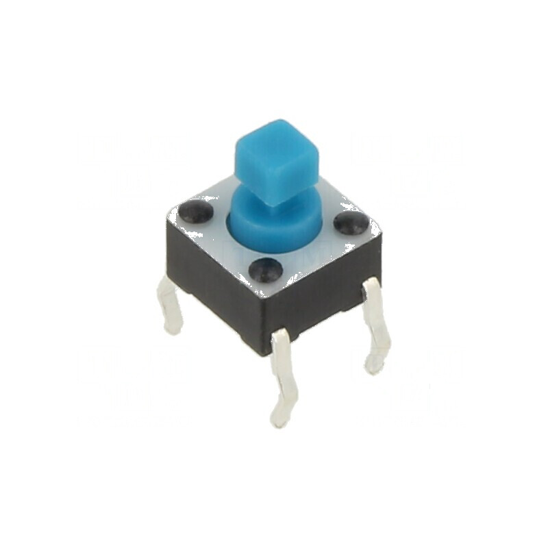 Microîntrerupător TACT SPST-NO 0,05A/12VDC THT 1,57N - Pozitie 2 | Electronic-mag.ro | Componente Electronice