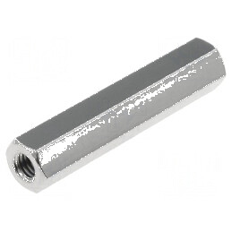 Piuliță distanțieră filetată hexagonală M3 25mm | Electronic-mag.ro | Componente Electronice