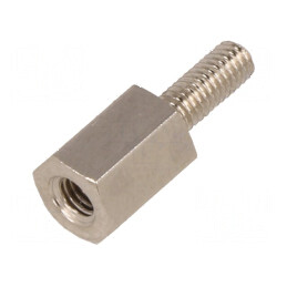 Piuliță distanțieră filetată 8mm M3 pentru filet interior și exterior M3 | Electronic-mag.ro | Componente Electronice