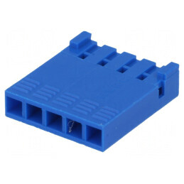 Conector cablu-placă mufă mamă PIN 5 fără contacte 2,54mm - Accesoriu electronic | Electronic-mag.ro | Componente Electronice