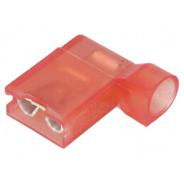Terminal plat 6,3mm mamă crimpat pe cablu 0,3-0,9mm² 0,8mm | Electronic-mag.ro | Componente Electronice