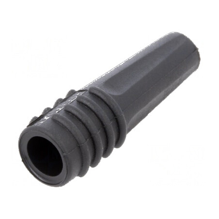 Manşon negru pentru mufe BNC - compatibil cu RG142, RG223, RG400, RG59, RG62 | Electronic-mag.ro | Componente Electronice