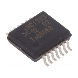 Contor Binar Digital 4bit CMOS TTL SMD SSOP16 HCT - IC pentru Proiecte Electronice | Electronic-mag.ro | Componente Electronice