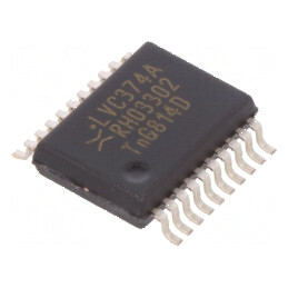 Flip-flop digital D cu 8 canale CMOS TTL SMD SSOP20 tub LVC | Electronic-mag.ro | Componente Electronice