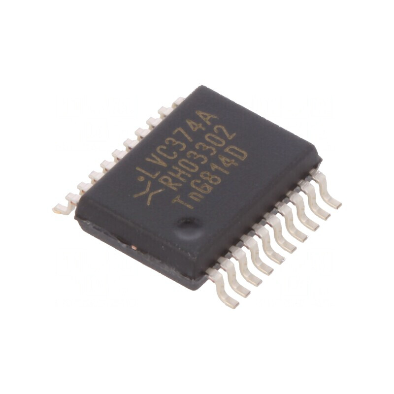 Flip-flop digital D cu 8 canale CMOS TTL SMD SSOP20 tub LVC | Electronic-mag.ro | Componente Electronice